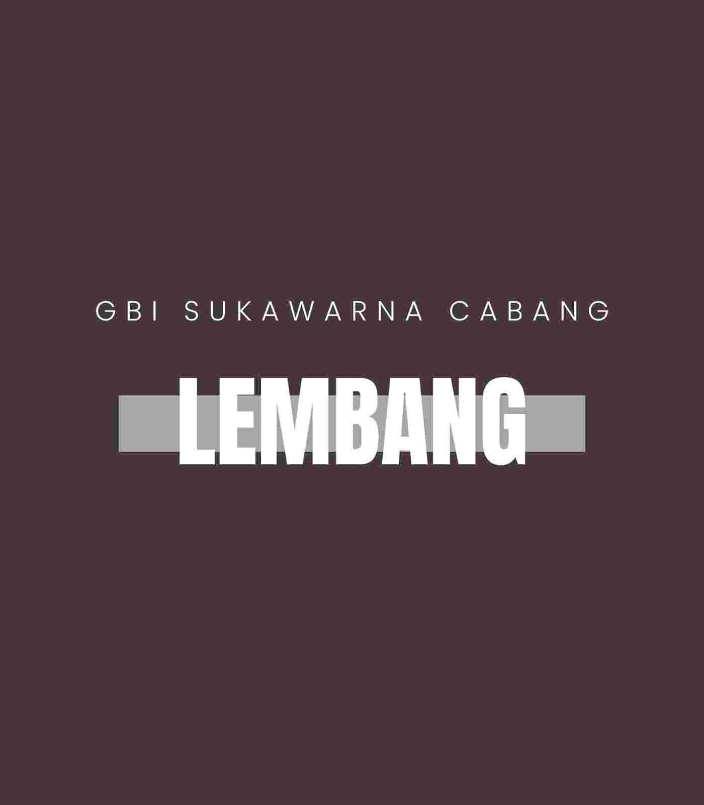 LEMBANG Schedule